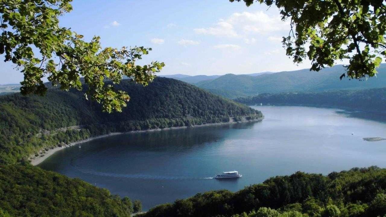 Ferienwohnung Wildkatze Am Edersee Waldeck  Kültér fotó